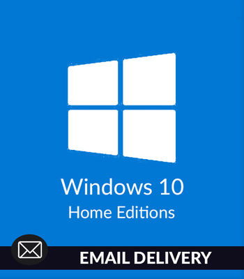 Win 10 Home Retail 5 User Product License Installation Key Digital Download
