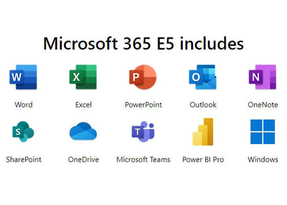 Office 365 E5 200 User Enterprise Licence Key One Year Subscription