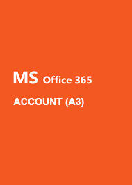 Microsoft Office 365 A3 Account  1 Year Warranty Period