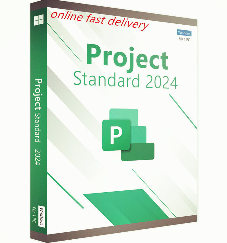 Project Standard 2024 Bind For 1 PC In Stock License Warranty 30 Days