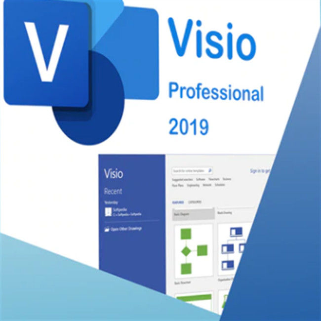 Email 1pc Visio Activation Key 2019 , 2gb  Visio 2019 Activator